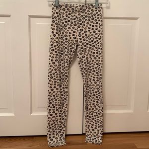 CrewCuts girls leggings. Size 14. Leopard pattern.